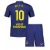 Atletico Madrid Alex Baena #10 Bortedraktsett Barn 2025-26 Korte ermer (+ Korte bukser)